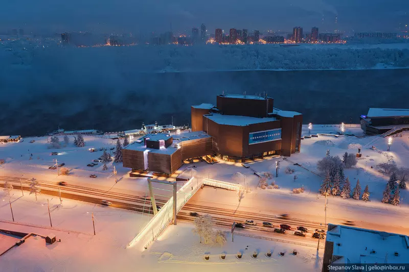 Фото 25 для поста «Зимний Красноярск самый восточный миллионник России»