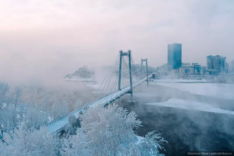 Изображение 26 для «Зимний Красноярск самый восточный миллионник России»