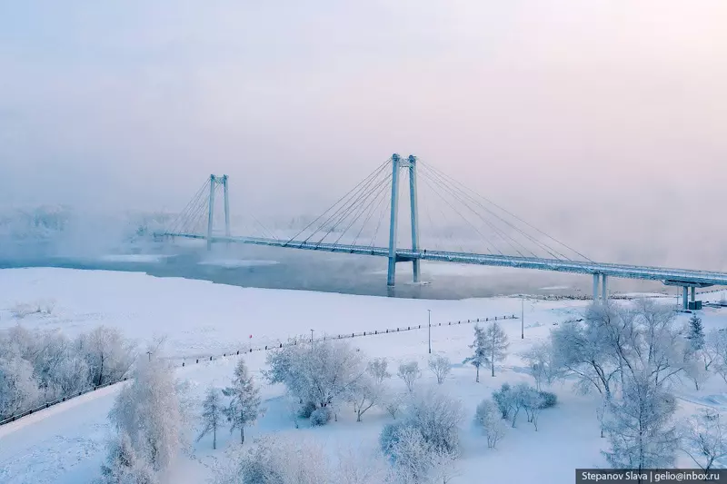 Иллюстрация 27 для публикации «Зимний Красноярск самый восточный миллионник России»
