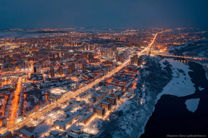 Иллюстрация #28 для «Зимний Красноярск самый восточный миллионник России»