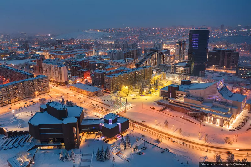 №23 для публикации «Зимний Красноярск самый восточный миллионник России»