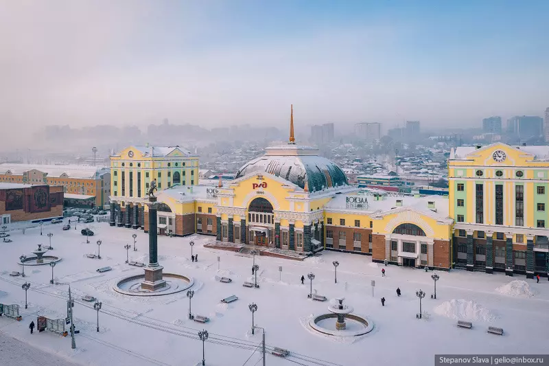 Изображение 35 для «Зимний Красноярск самый восточный миллионник России»