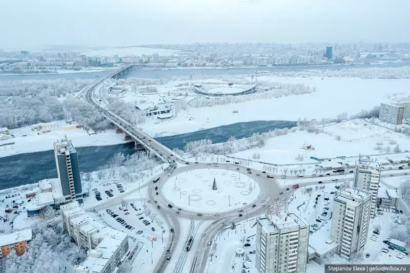 Фото 37 для «Зимний Красноярск самый восточный миллионник России»