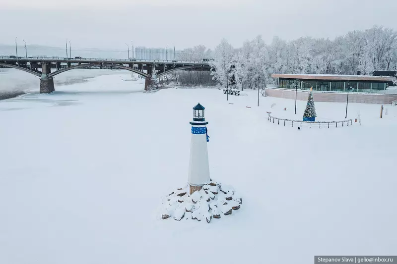 Картинка #39 для поста «Зимний Красноярск самый восточный миллионник России»