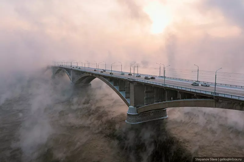 Иллюстрация 32 для статьи «Зимний Красноярск самый восточный миллионник России»