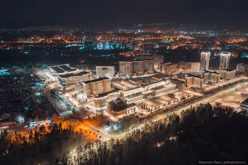 Иллюстрация 51 для поста «Зимний Красноярск самый восточный миллионник России»