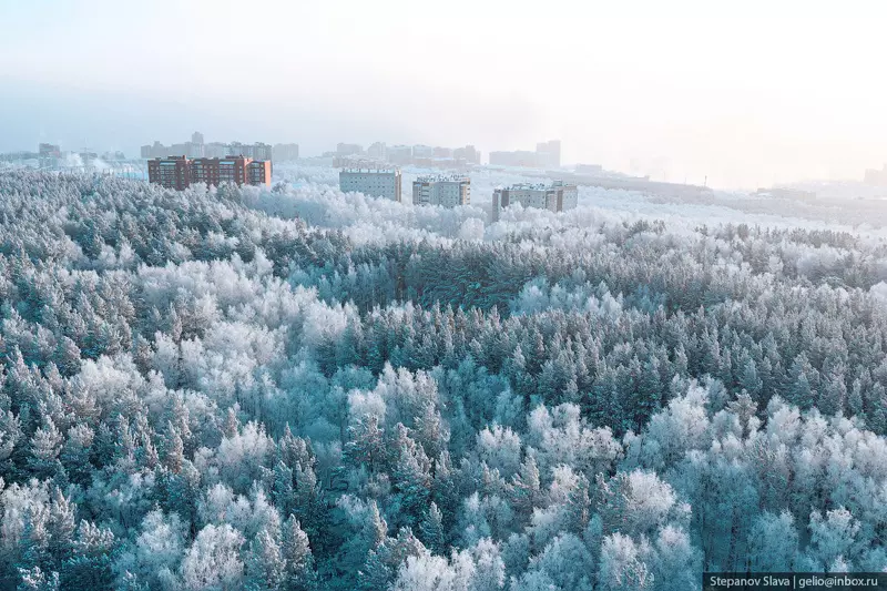 Картинка 53 для поста «Зимний Красноярск самый восточный миллионник России»