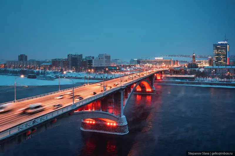 Изображение #54 для публикации «Зимний Красноярск самый восточный миллионник России»