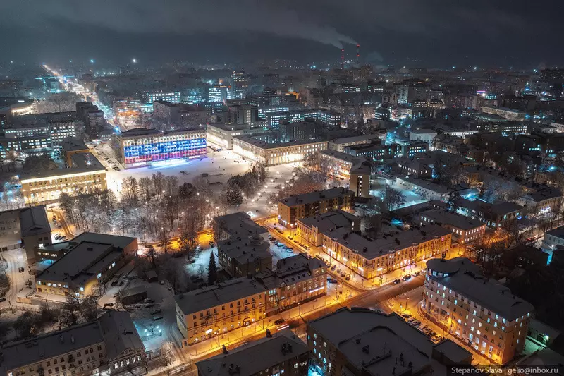 Картинка #51 для поста «Сыктывкар с высоты столица республики Коми»