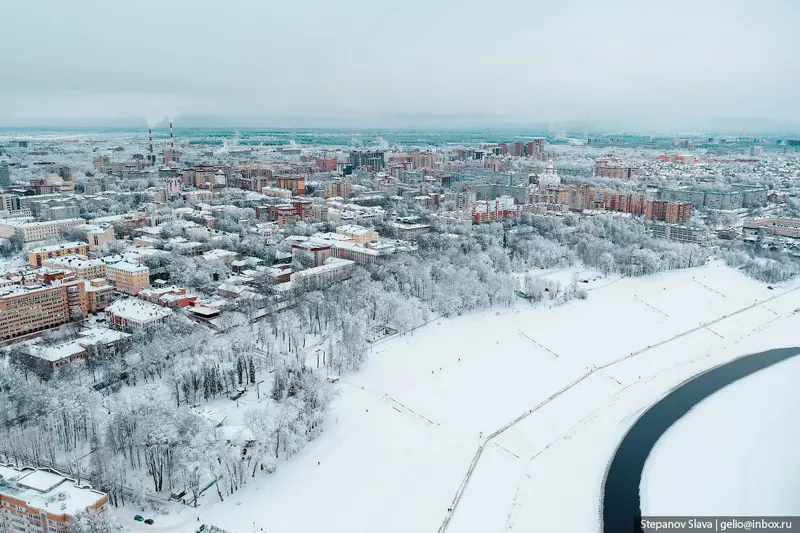 24 для поста «Сыктывкар с высоты столица республики Коми»