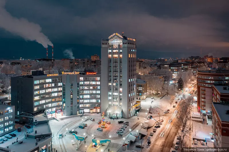 Картинка #14 для поста «Сыктывкар с высоты столица республики Коми»