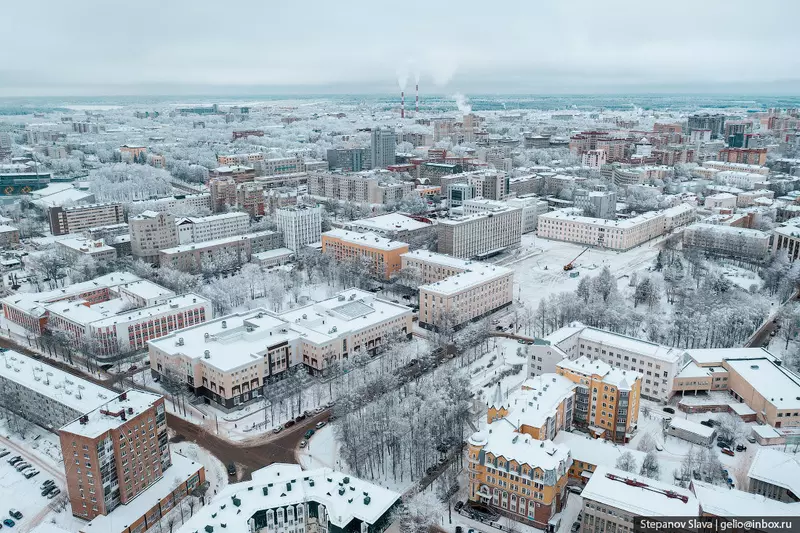 Изображение #11 для новости «Сыктывкар с высоты столица республики Коми»