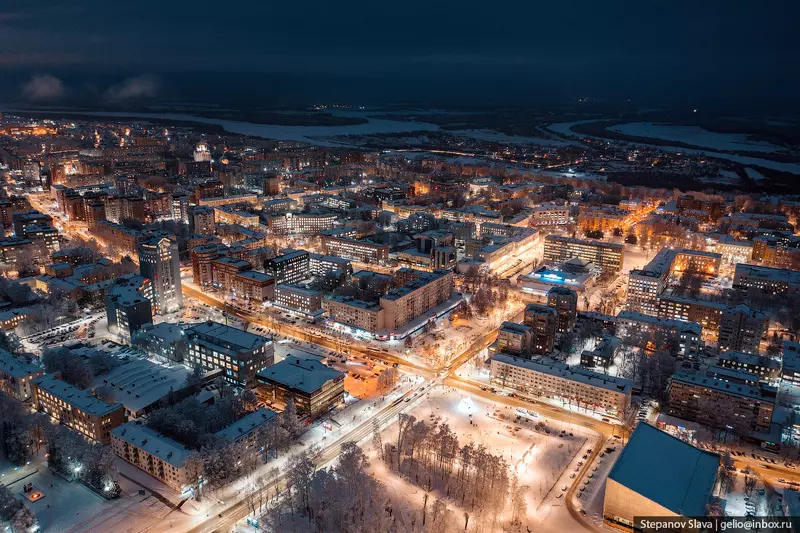 Картинка №12 для публикации «Сыктывкар с высоты столица республики Коми»