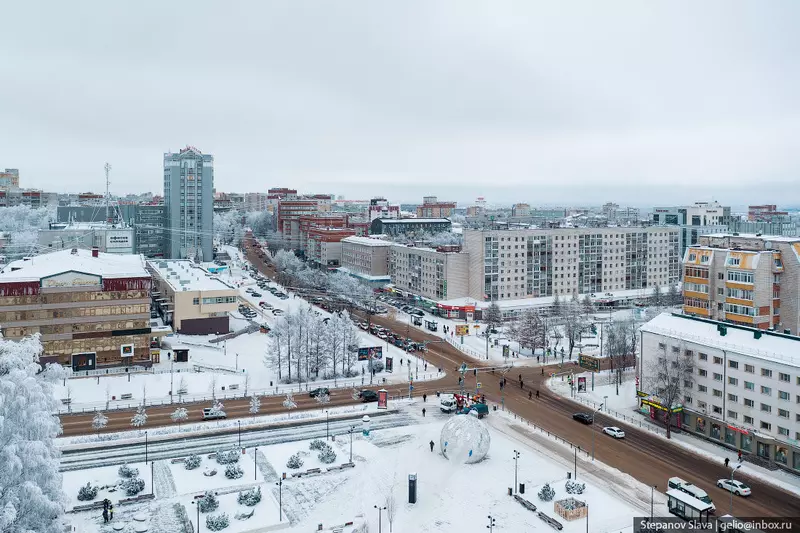 Фото #15 для публикации «Сыктывкар с высоты столица республики Коми»