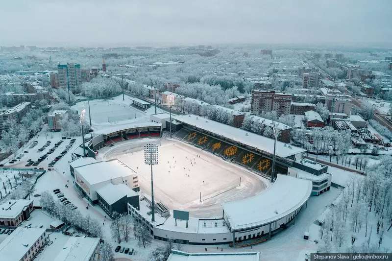 Фото №38 для «Сыктывкар с высоты столица республики Коми»