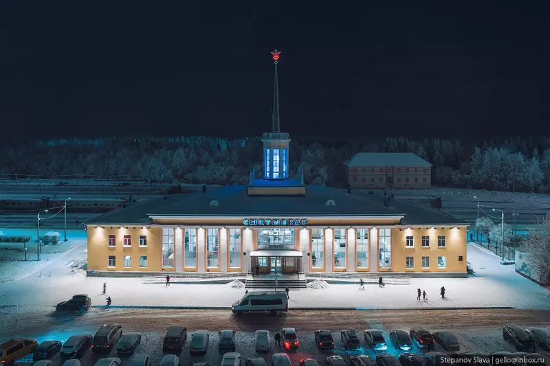 Фото #42 для публикации «Сыктывкар с высоты столица республики Коми»