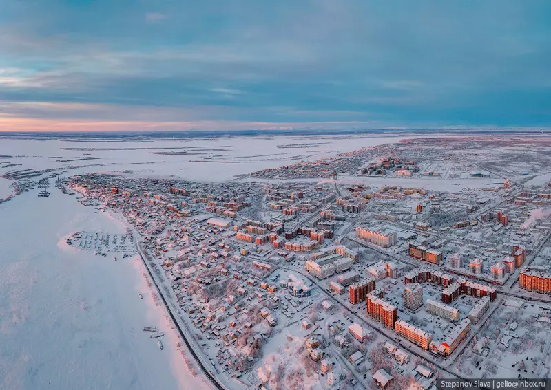 Изображение 3 для статьи «янао: Салехард с высоты столица Ямало Ненецкого Автономного округа»