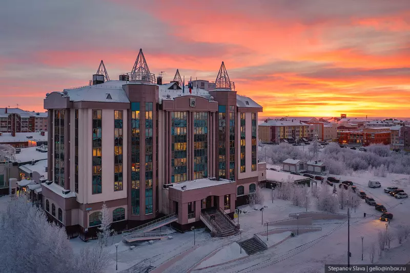 Изображение #15 для публикации «Салехард с высоты столица Ямало Ненецкого Автономного округа»