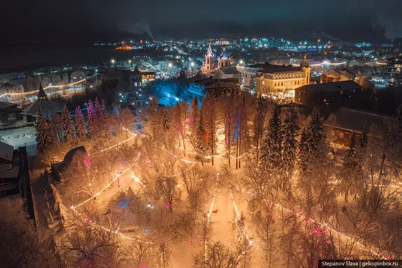 Фото 24 для новости «Салехард с высоты столица Ямало Ненецкого Автономного округа»