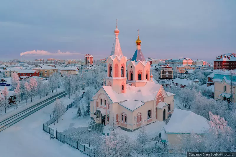 Фото 25 для статьи «Салехард с высоты столица Ямало Ненецкого Автономного округа»
