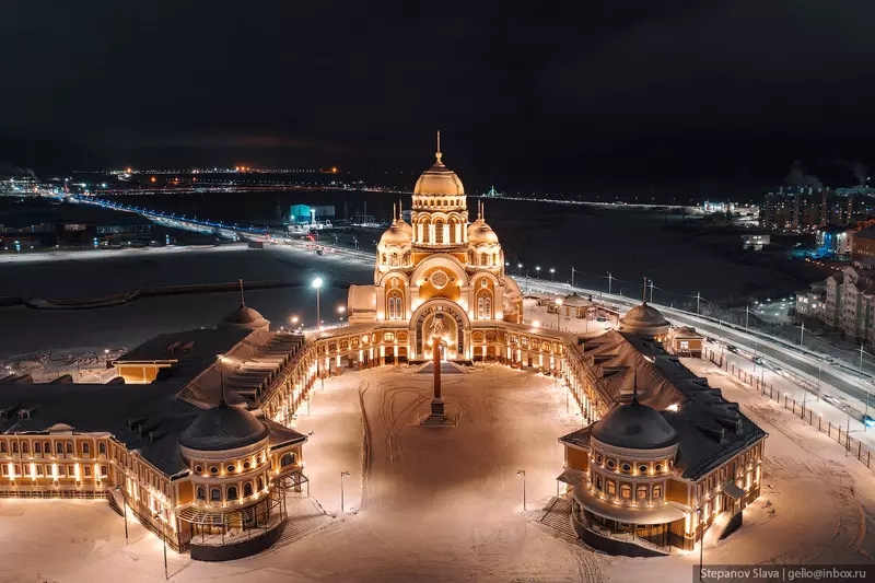 №28 для новости «Салехард с высоты столица Ямало Ненецкого Автономного округа»