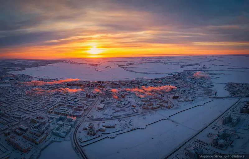 Изображение #34 для публикации «Салехард с высоты столица Ямало Ненецкого Автономного округа»