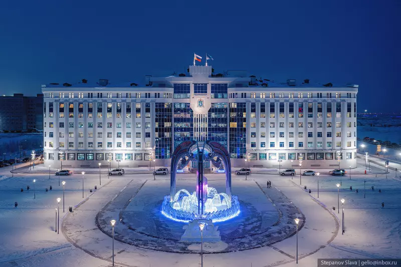 Картинка 35 для новости «Салехард с высоты столица Ямало Ненецкого Автономного округа»