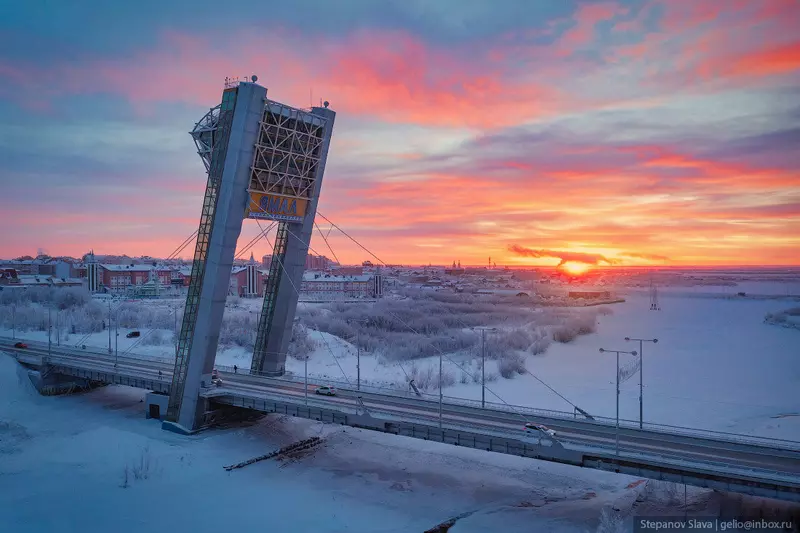 Фото №38 для публикации «Салехард с высоты столица Ямало Ненецкого Автономного округа»