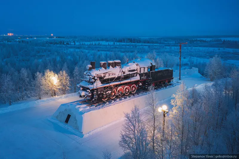 №42 для публикации «Салехард с высоты столица Ямало Ненецкого Автономного округа»