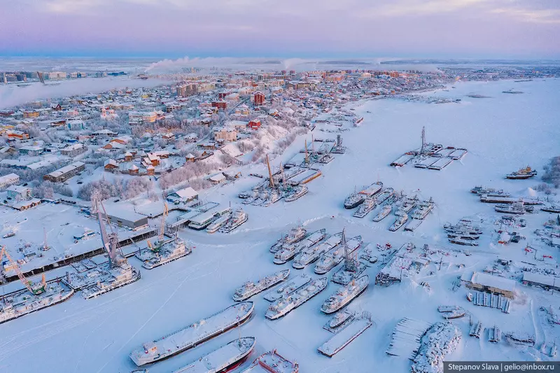 Фото #43 для статьи «Салехард с высоты столица Ямало Ненецкого Автономного округа»