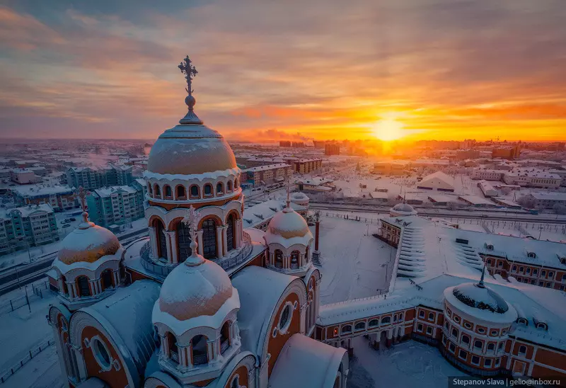 Фото 54 для «Салехард с высоты столица Ямало Ненецкого Автономного округа»