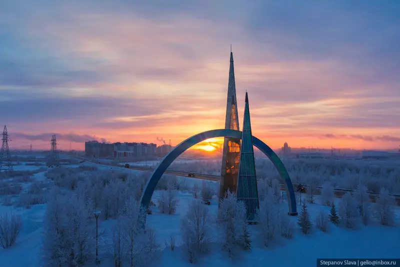 Фото #56 для поста «Салехард с высоты столица Ямало Ненецкого Автономного округа»