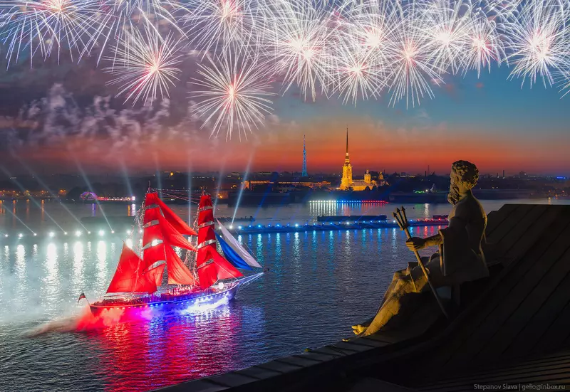 6 для новости «Алые паруса праздник выпускников в Санкт Петербурге»