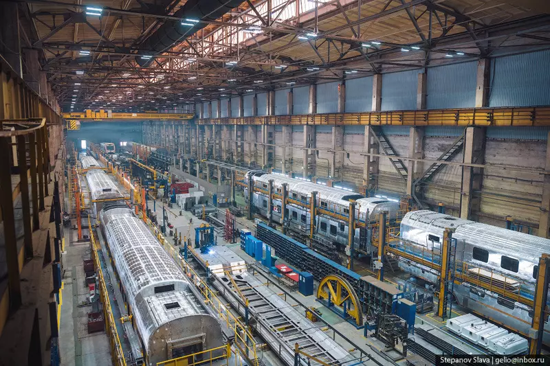 Иллюстрация #1 для публикации «Производство: Тверской вагоностроительный завод»