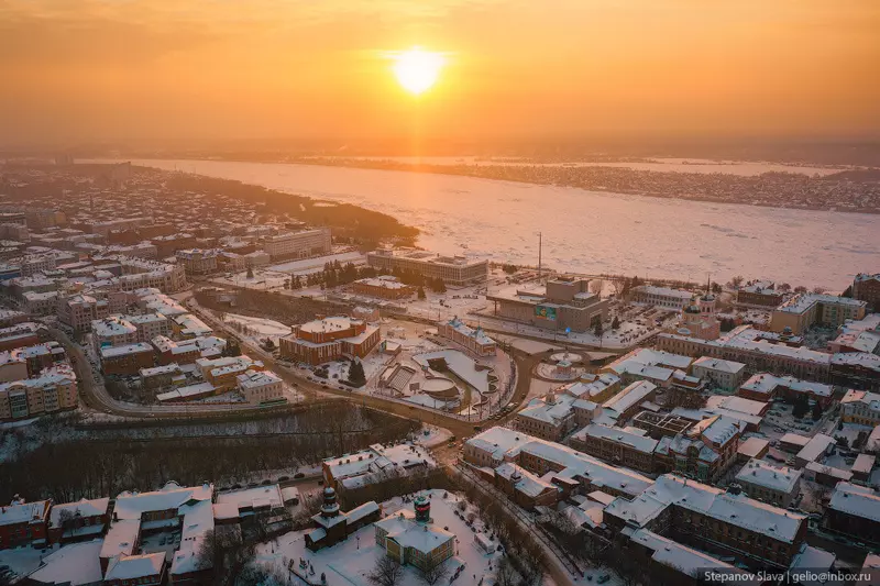 Картинка 14 для поста «Зимний Томск сибирские Афины»