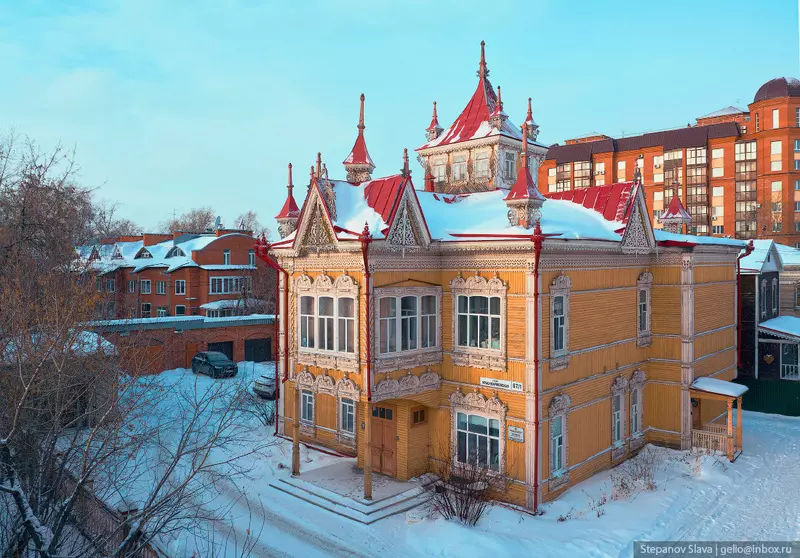 Иллюстрация 22 для публикации «Зимний Томск сибирские Афины»