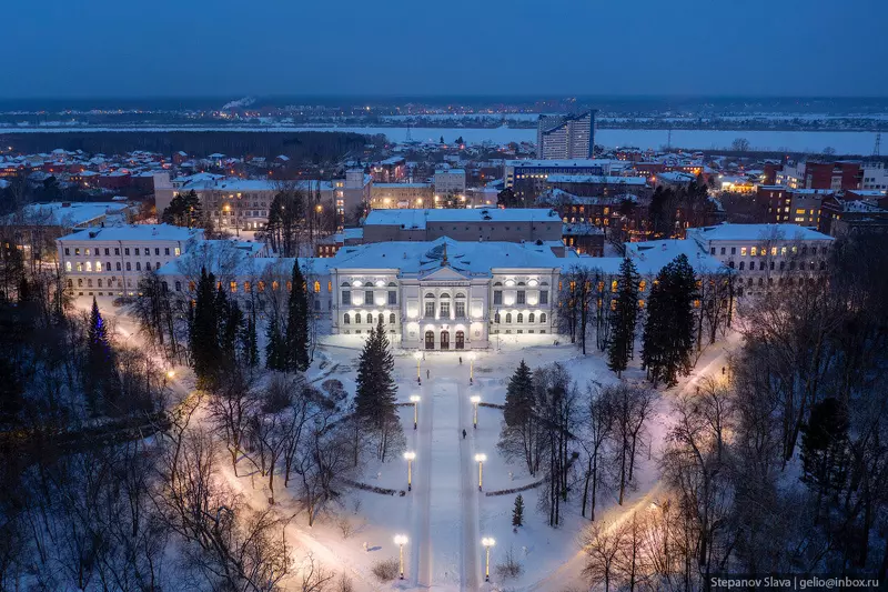 Фото #24 для публикации «Зимний Томск сибирские Афины»
