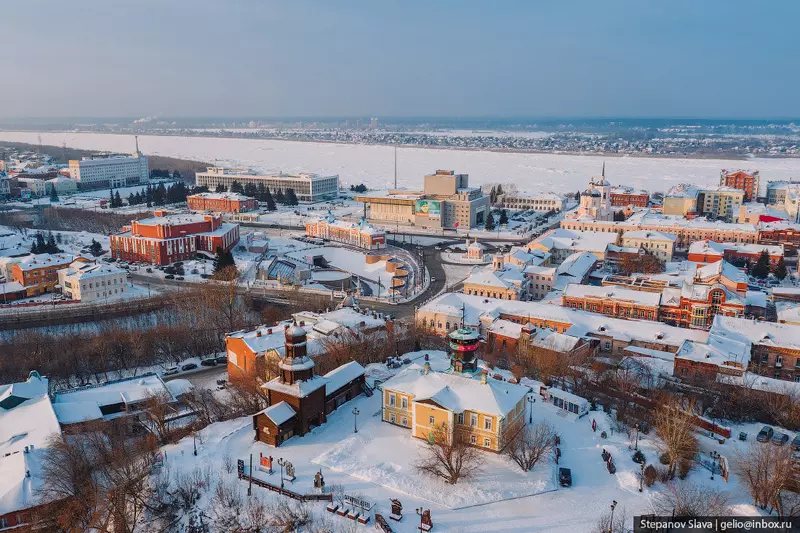 Фото #44 для публикации «Зимний Томск сибирские Афины»
