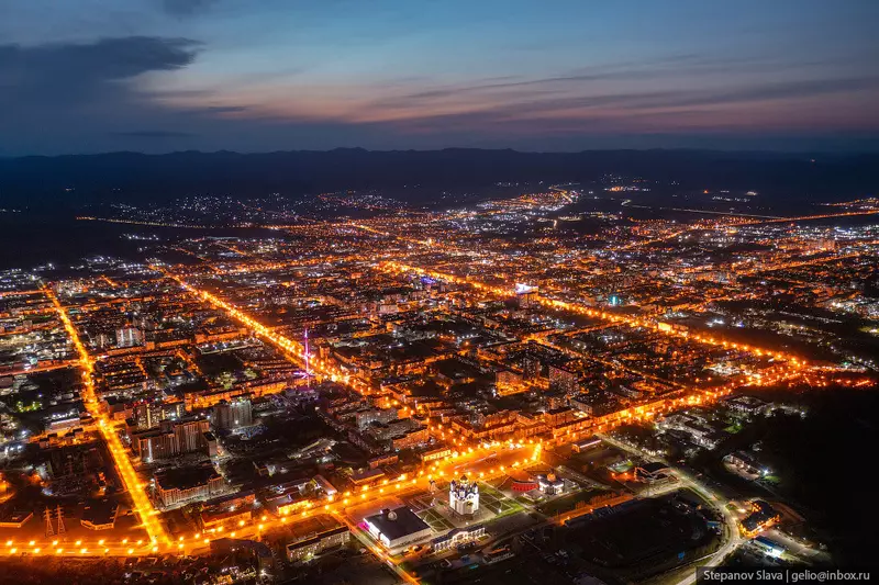 №3 для «сахалин: Осенний Южно Сахалинск с высоты»