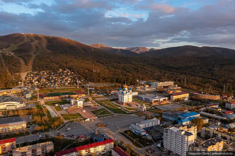 Картинка #13 для статьи «Осенний Южно Сахалинск с высоты»