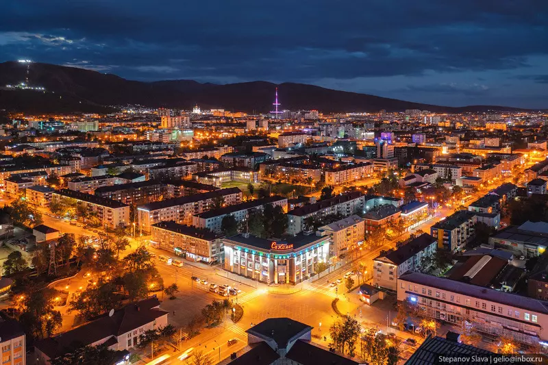 Иллюстрация №27 для «Осенний Южно Сахалинск с высоты»