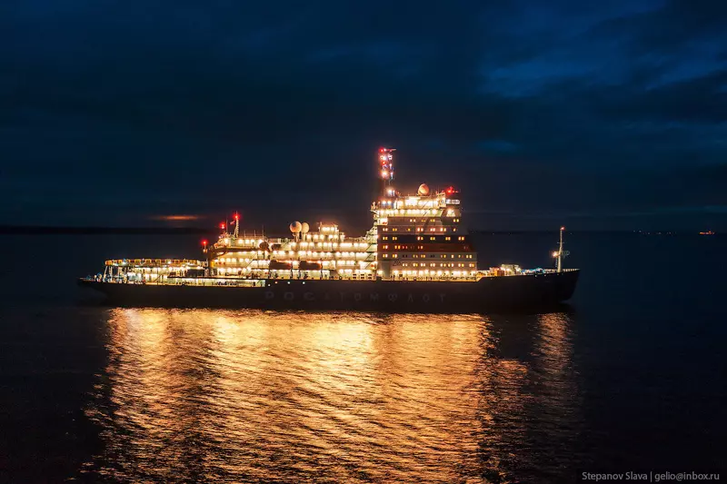 Иллюстрация 8 для публикации «Атомный ледокол Урал ходовые испытания в Финском заливе»