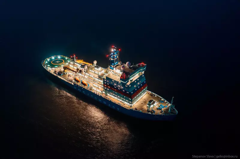 Иллюстрация #13 для публикации «Атомный ледокол Урал ходовые испытания в Финском заливе»