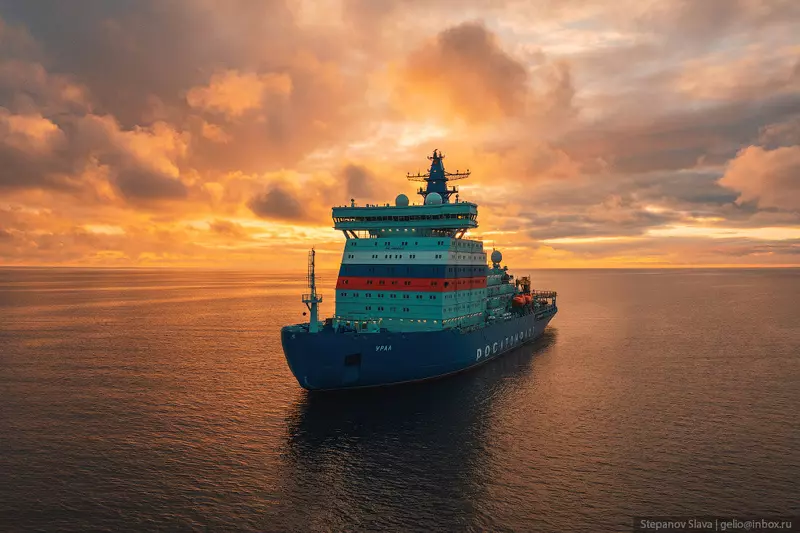 Изображение 23 для новости «Атомный ледокол Урал ходовые испытания в Финском заливе»