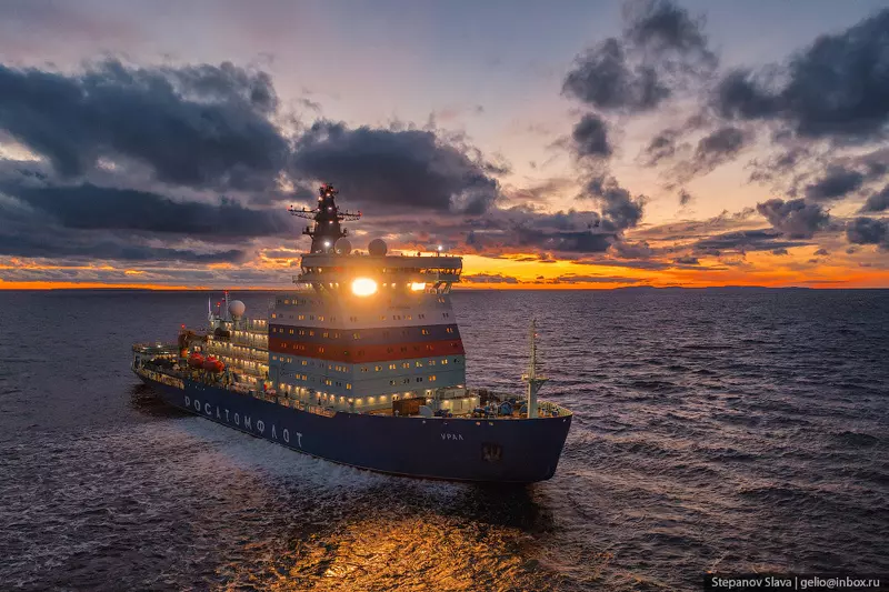 28 для публикации «Атомный ледокол Урал ходовые испытания в Финском заливе»