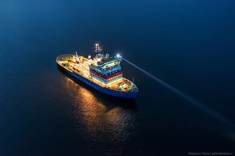 #38 для статьи «Атомный ледокол Урал ходовые испытания в Финском заливе»