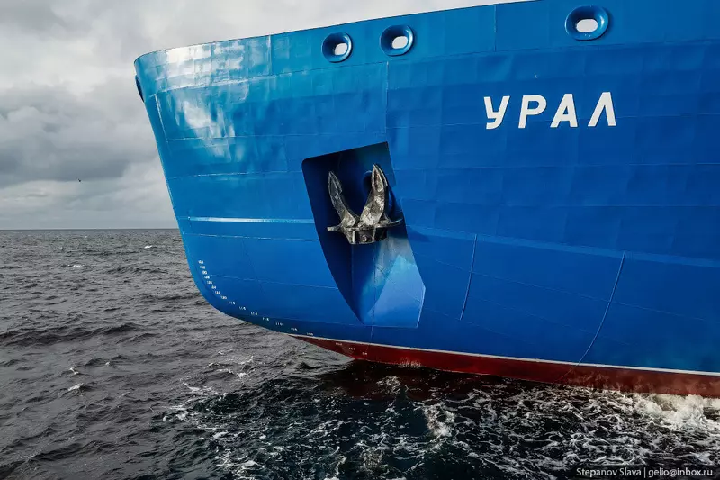 Изображение 39 для «Атомный ледокол Урал ходовые испытания в Финском заливе»