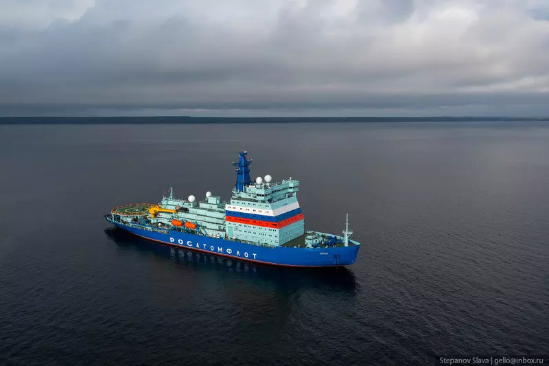 Изображение #45 для публикации «Атомный ледокол Урал ходовые испытания в Финском заливе»