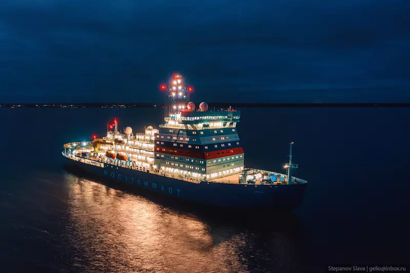 Иллюстрация #49 для публикации «Атомный ледокол Урал ходовые испытания в Финском заливе»