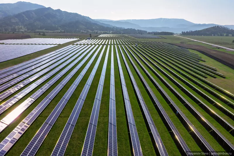 Картинка #6 для поста «Усть Коксинская СЭС крупнейшая солнечная электростанция Сибири»
